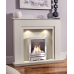 MARBLE WHITE GAS FIRE MELBORNE