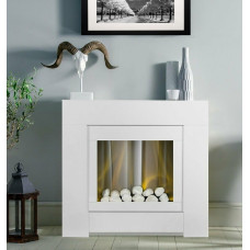 Adam Brooklyn Fireplace in white