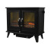 WHITE ELECTRIC STOVE FIREPLACE