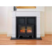 WHITE FIREPLACE ELECTRIC STOVE